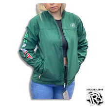 Load image into Gallery viewer, “ Hazel “ | WOMEN ARIAT JACKET MEXICO FLAG GREEN 10039460