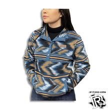 Load image into Gallery viewer, “ Marley “ | WOMEN CINCH SWEATER BLUE PULLOVER MAK9820009