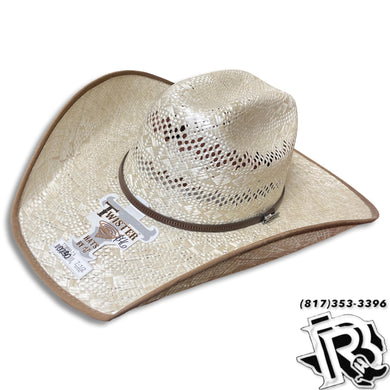 TWISTER STRAW HAT | SISAL STRAW COWBOY HAT WITH RIBBON T73650