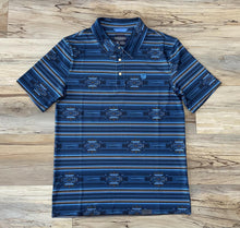 Load image into Gallery viewer, Mens Aztec stripe knit polo panhandle |PPMT51R0WZ