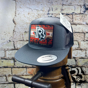 BR CAP Vintage RED Edition : Charcoal