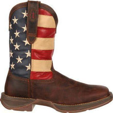 Load image into Gallery viewer, DURANGO NO STEEL | USA FLAG MEN WESTERN WORK BOOTS Db5554