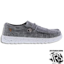 Load image into Gallery viewer, “ PAULA “ | WOMEN CASUAL CANVAS SHOE GREY