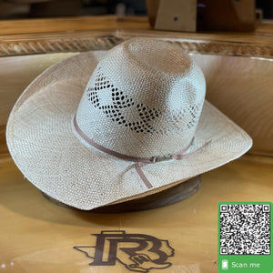 AMERICAN HAT: 1803 SISAL 6 INCH CROWN 4 1/4 BRIM