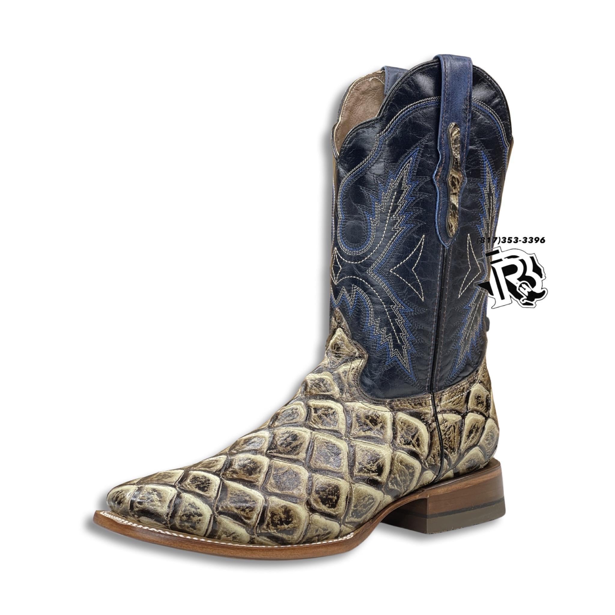 -PIRARUCU BOOTS ORIX | MEN WESTERN SQUARE TOE BOOTS – Botas Rojero