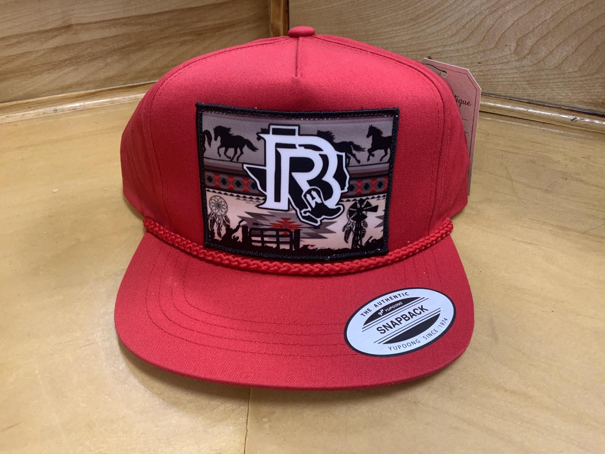BR WILD WEST ROPE RED/RED CAP