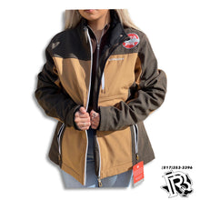 Load image into Gallery viewer, ” Elizabeth “ | WOMEN CINCH JACKET LIGHT BROWN MAJ9834002