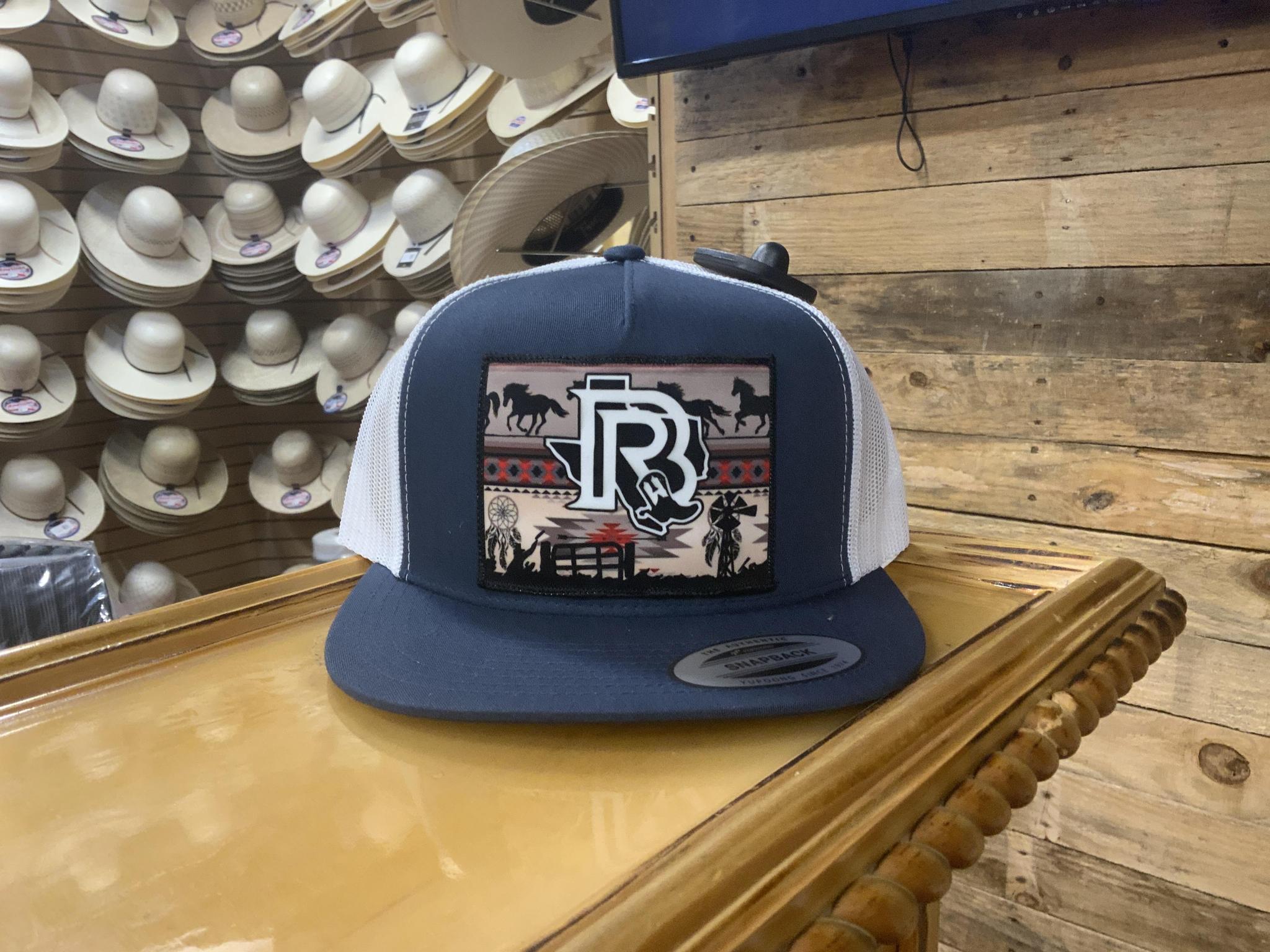 BR WILD WEST NAVY/WHITE CAP