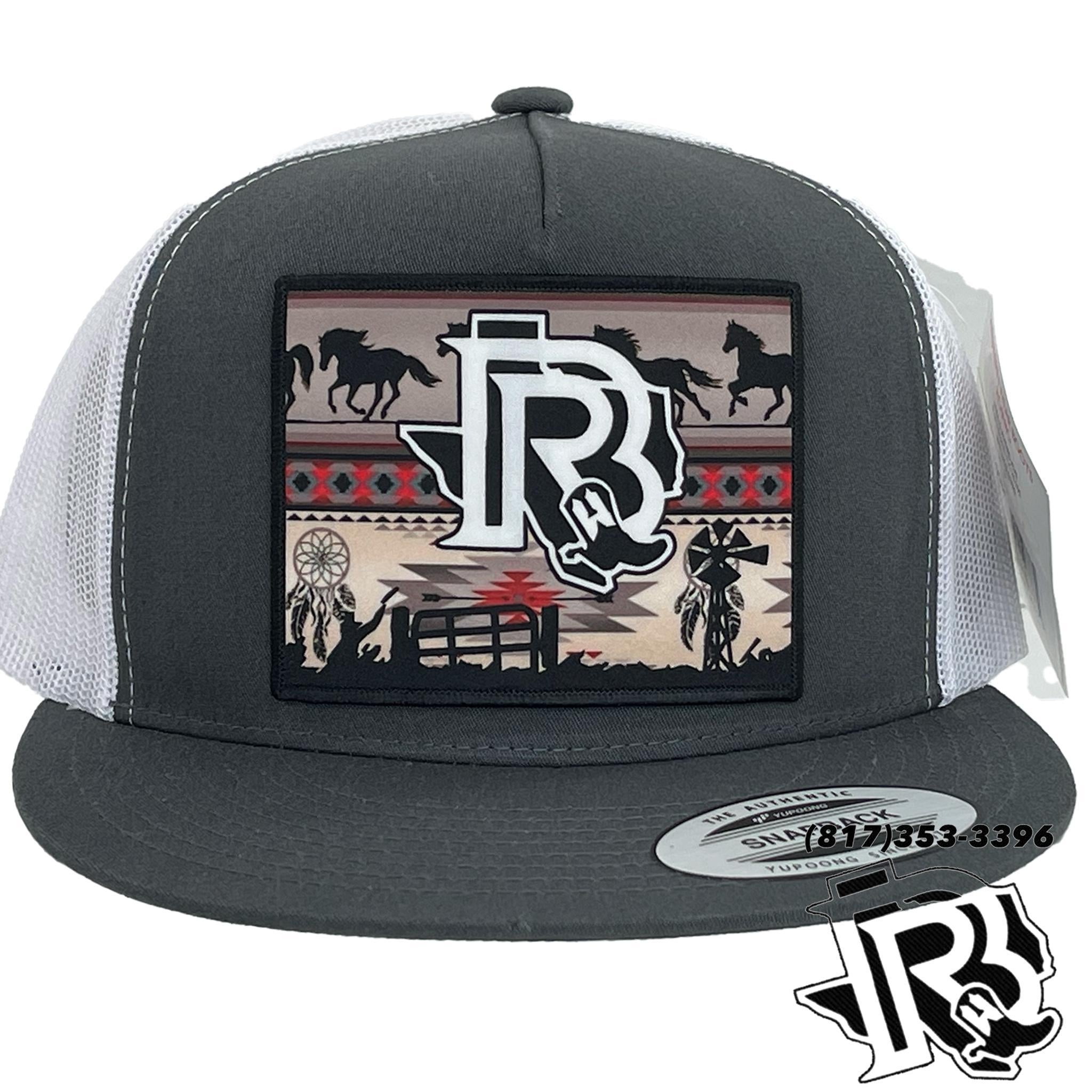 BR WILD WEST CHARCOAL/WHITE CAP