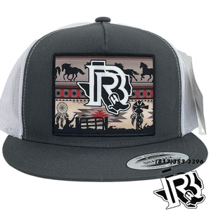 BR WILD WEST CHARCOAL/WHITE CAP