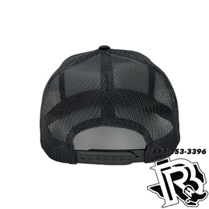 BR CAP | TOOLED LEATHER EDITION BLACK/BLACK