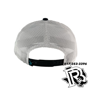 HOOEY CAPS | RESISTOL BLACK/WHITE