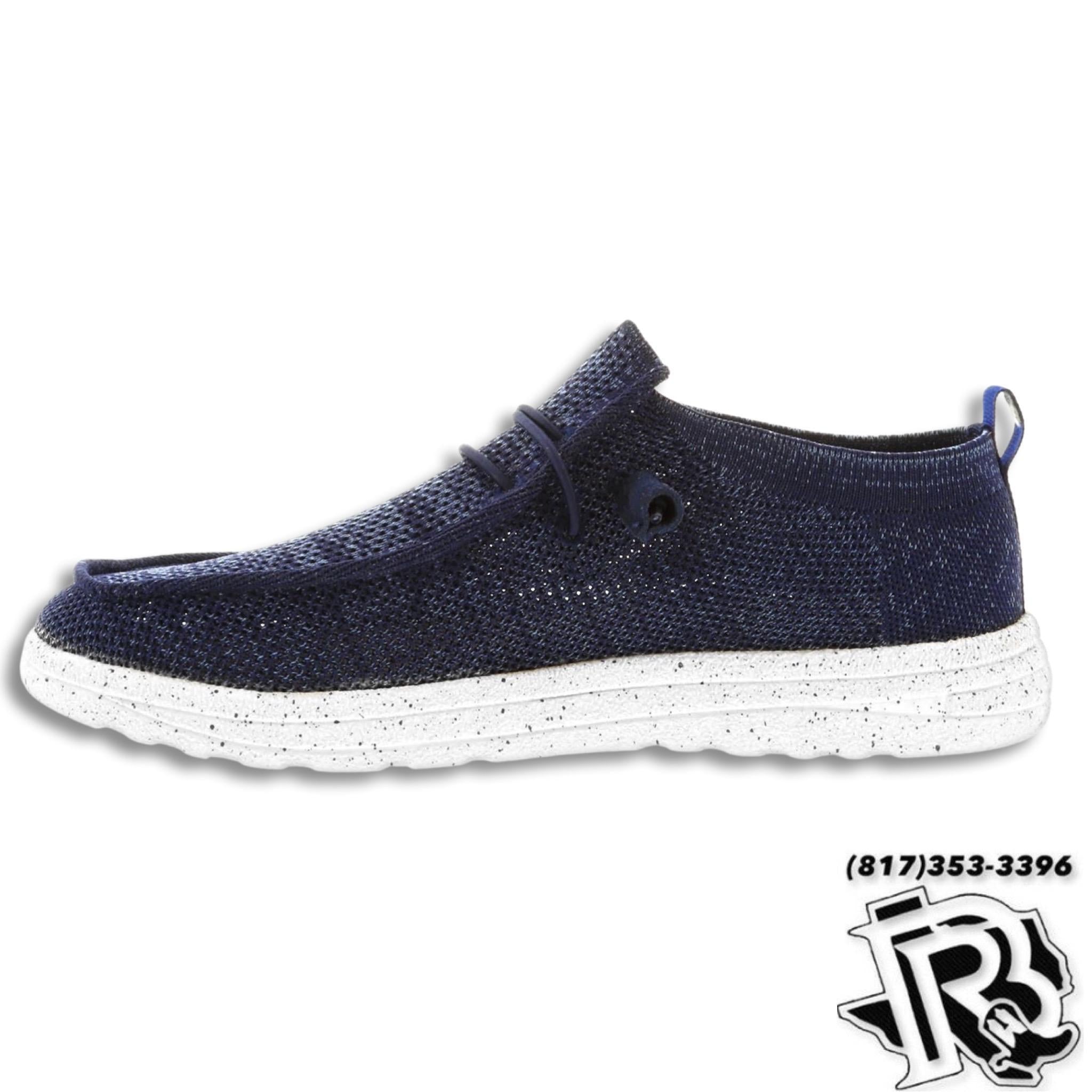 “ MICHAEL “ | NAVY MEN'S CASUAL CANVAS SHOE EM2034