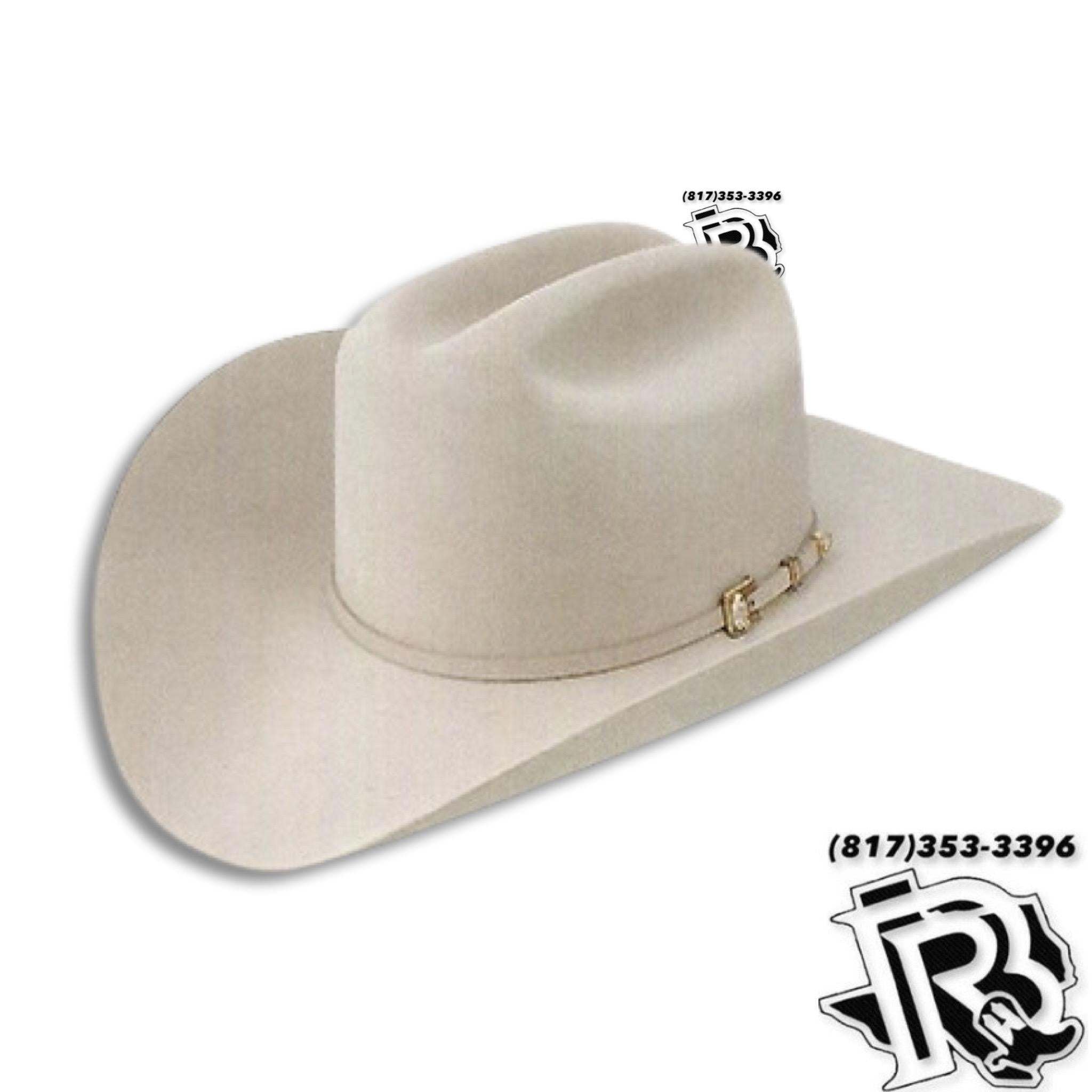6X IVORY “ EL VALIENTE “ STESTON FELT COWBOY HAT