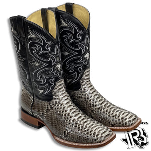 ORIGINAL PYTHON SNAKE | SQUARE TOE MEN BOOTS STYLE #1010