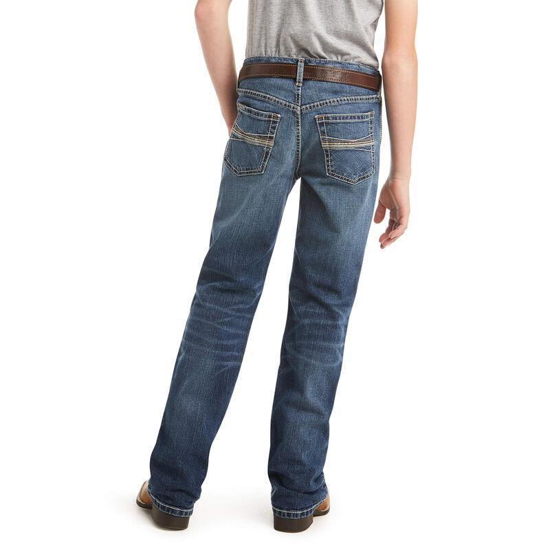 KIDS' B4 Straight Patterson Fashion Boot Jean