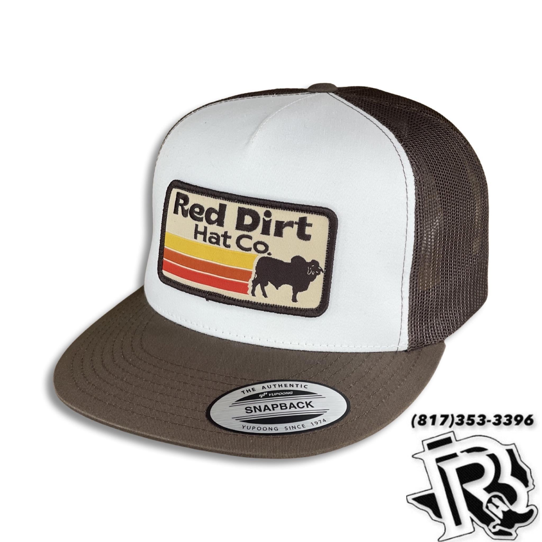 “ BULL “ | RED DIRT COMPANY CAP BROWN WHITE