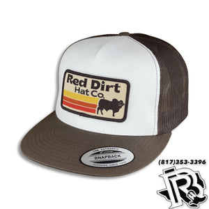 “ BULL “ | RED DIRT COMPANY CAP BROWN WHITE