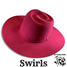 Load image into Gallery viewer, RED DH | RODEO KING FELT COWBOY HAT