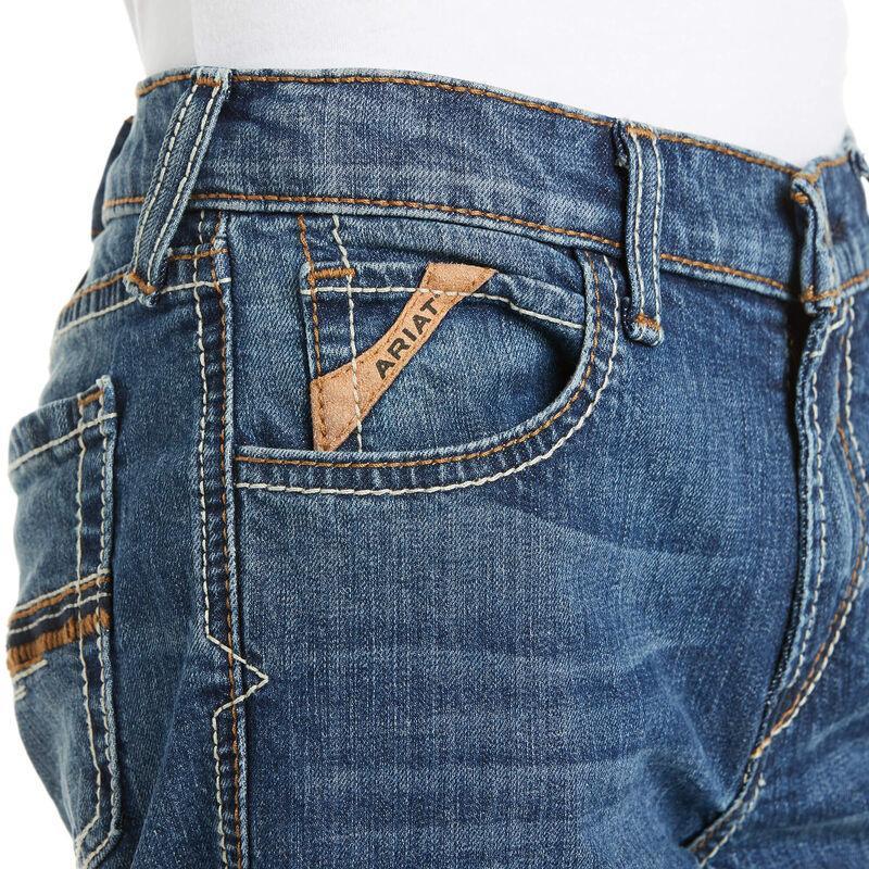 KIDS' B4 Straight Patterson Fashion Boot Jean