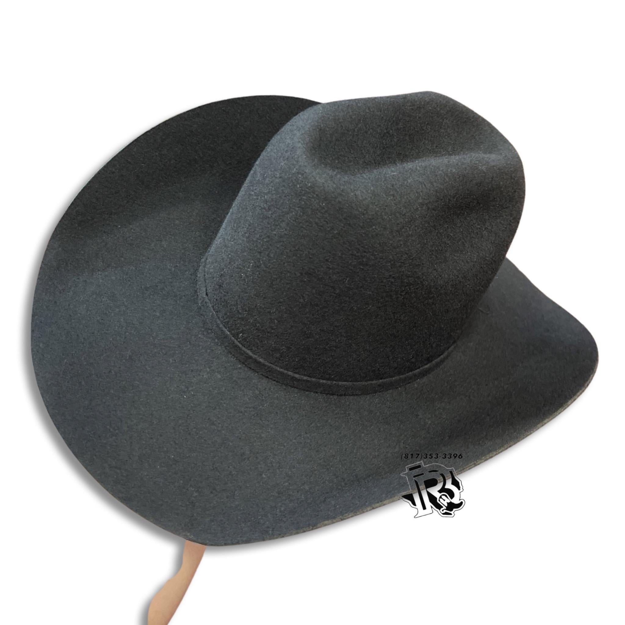 “ Joel “ | MEN WOOL COWBOY HAT BLACK OPEN CROWN
