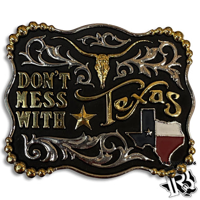 BELT BUCKLE | DONT MESS WITH TEXAS