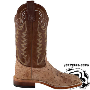 OSTRICH ORIGNAL | TONY LAMA MEN BOOTS HAYS FULL QUILL