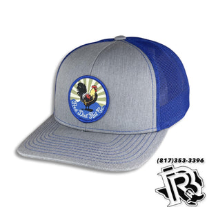 “ ROOSTER “ | RED DIRT COMPANY CAP GREY / BLUE