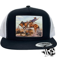 Load image into Gallery viewer, BUCKING HORSE EDITION : BY BR CAP BLACK/WHITE