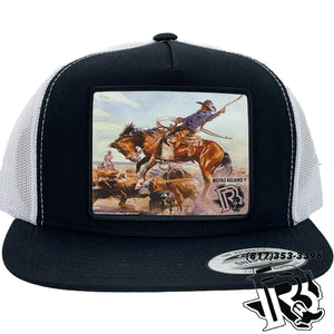 BUCKING HORSE EDITION : BY BR CAP BLACK/WHITE