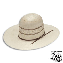 Load image into Gallery viewer, “ George “ | TWISTER BANGORA HAT IVORY/TAN COWBOY HAT T71858