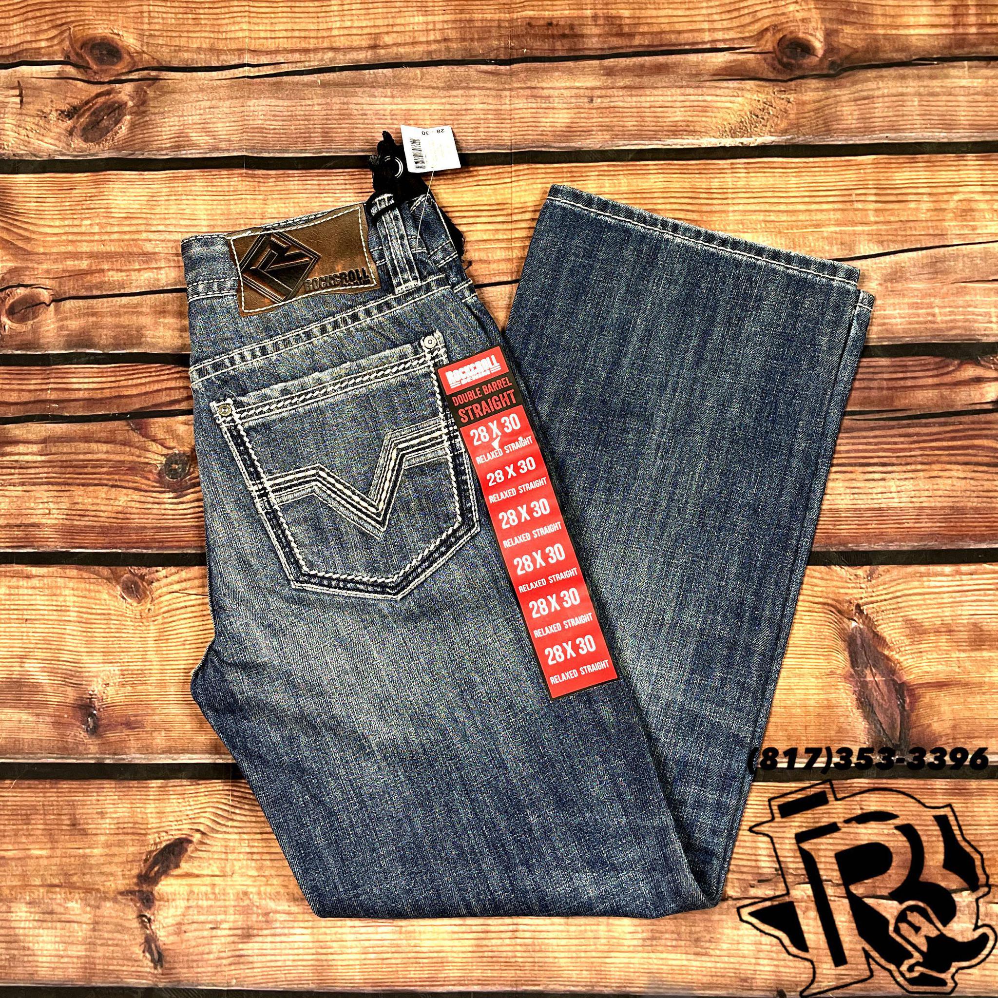 ROCK & ROLL DENIM | DOUBLE BARREL BOOTCUT MEN JEANS