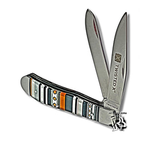 “ TWISTED “ | TWISTED X WESTERN POCKET KNIFE STRIP VINTAGE DESIGN XK308