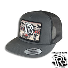 Load image into Gallery viewer, BR WILD WEST CHARCOAL CAP