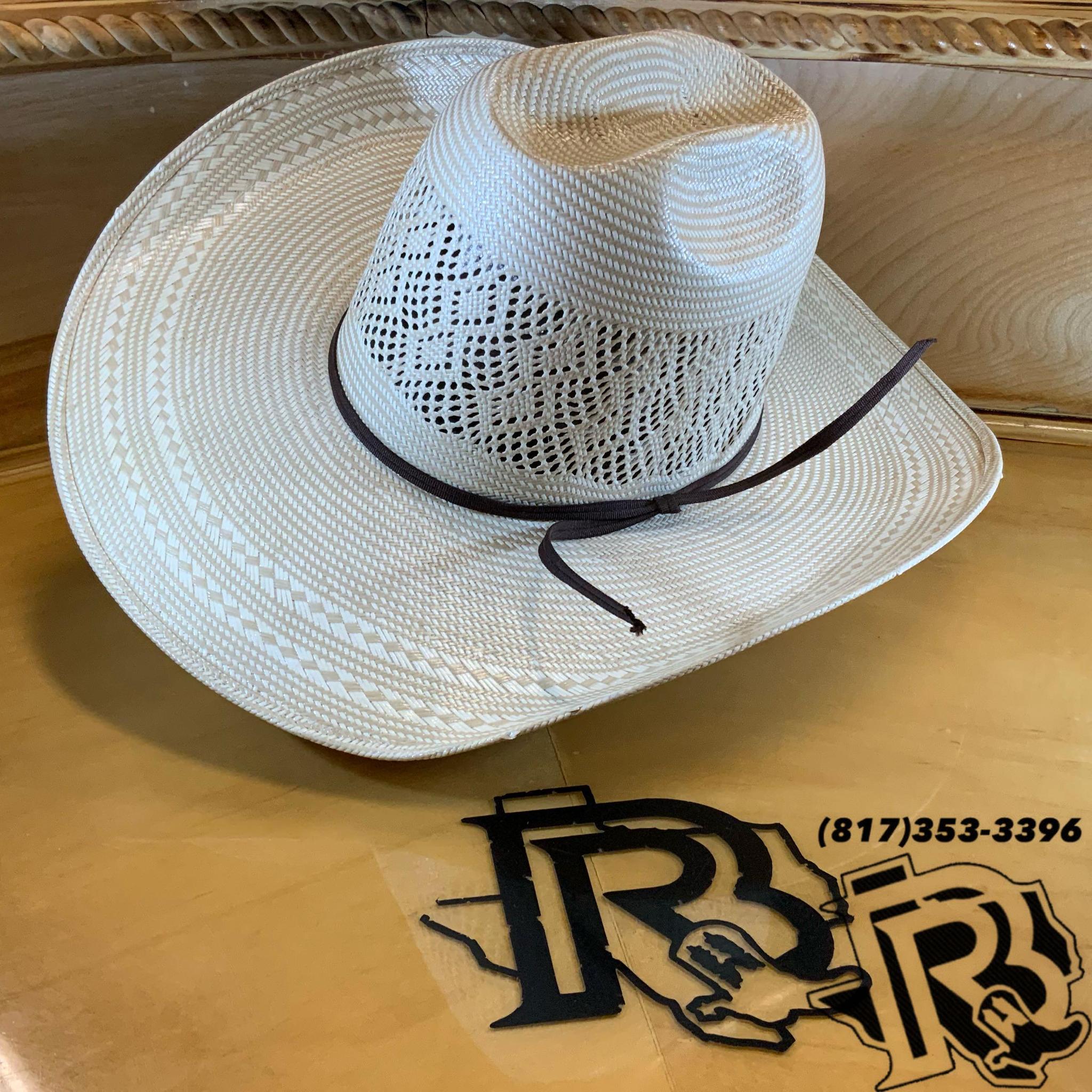 DIAMOND BREEZE RODEO KING STRAW HAT 4 1 4 inch brim Botas Rojero