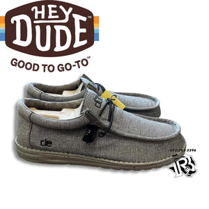 “ STEEL  “ | HEY DUDE MEN SHOES GREY 111163200