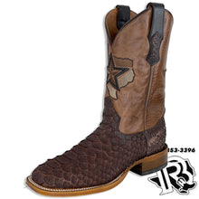 Load image into Gallery viewer, ORIGNAL PYTHON 15 FOOT |  SNAKE SQUARE TOE MEN SQUARE TOE BOOTS