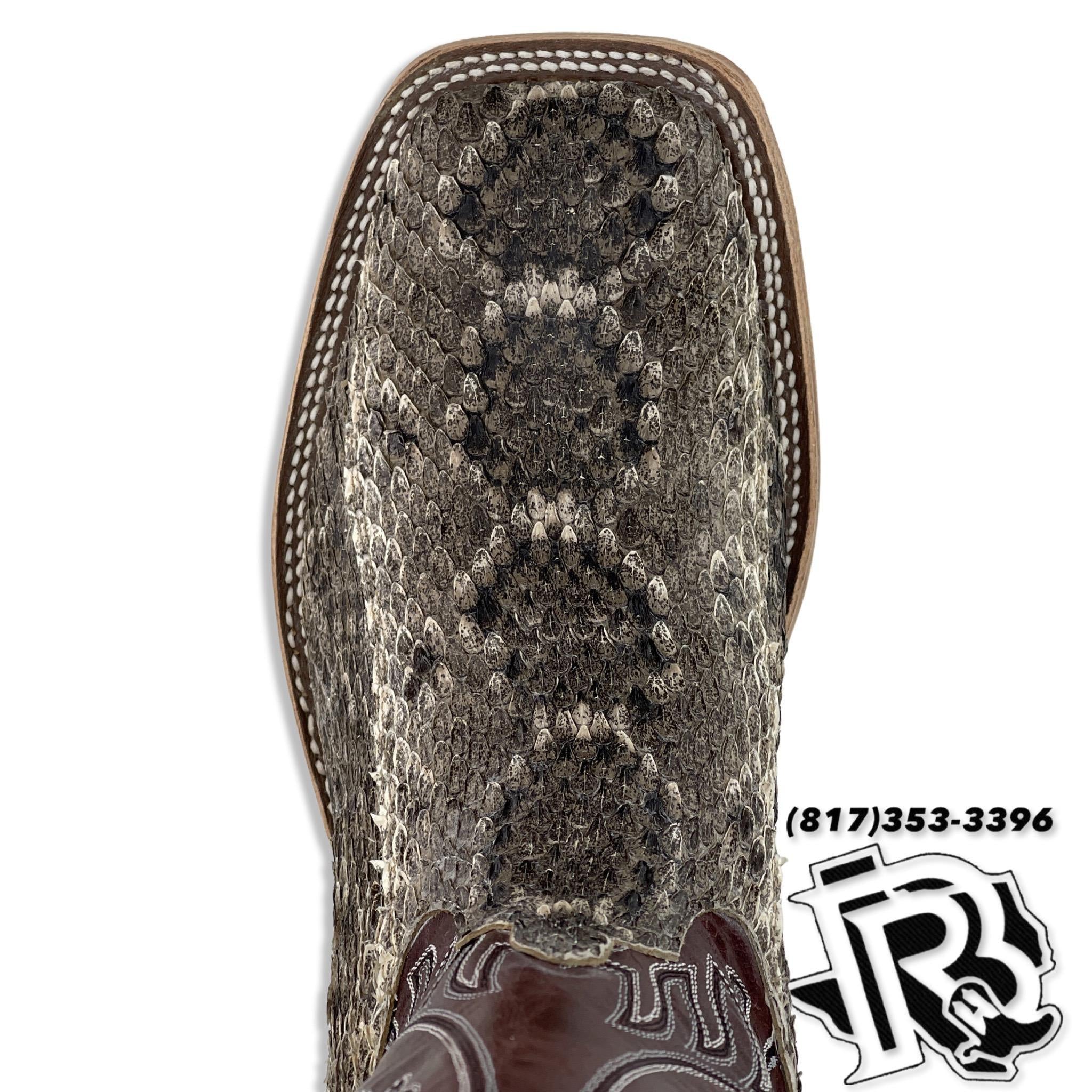 ORIGNAL RATTLE SNAKE SNAKE ANDERSON BEAN HANDMADE IN TEXAS