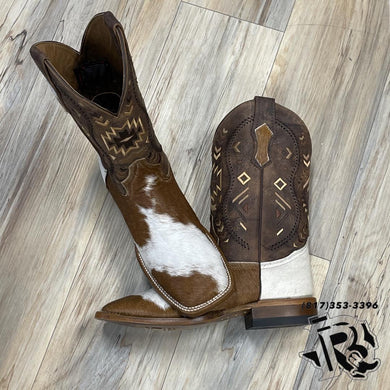 “ ROBERT “ | MEN WESTERN BOOTS SQUARE TOE COWHIDE BOOTS