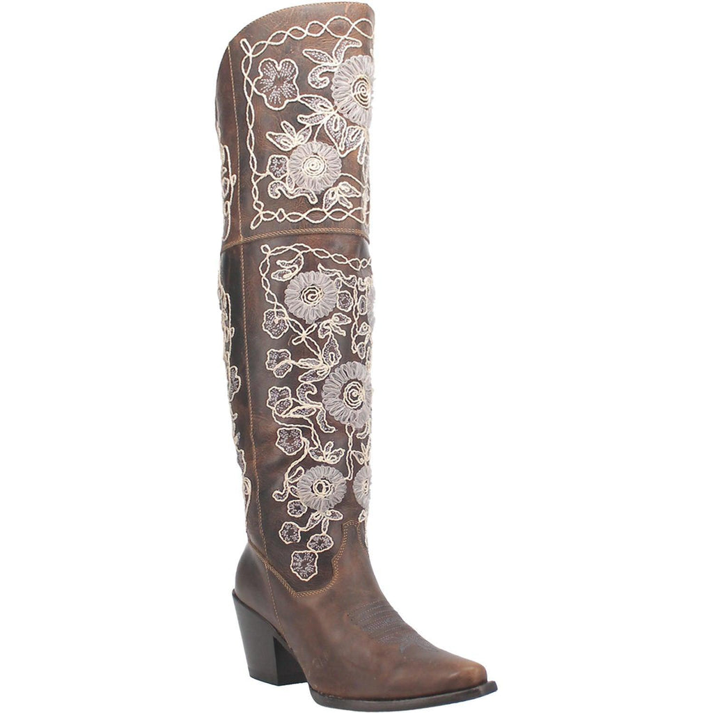 Women's Tobacco Wemb Amberleigh Boot (DP4336) DAN POST