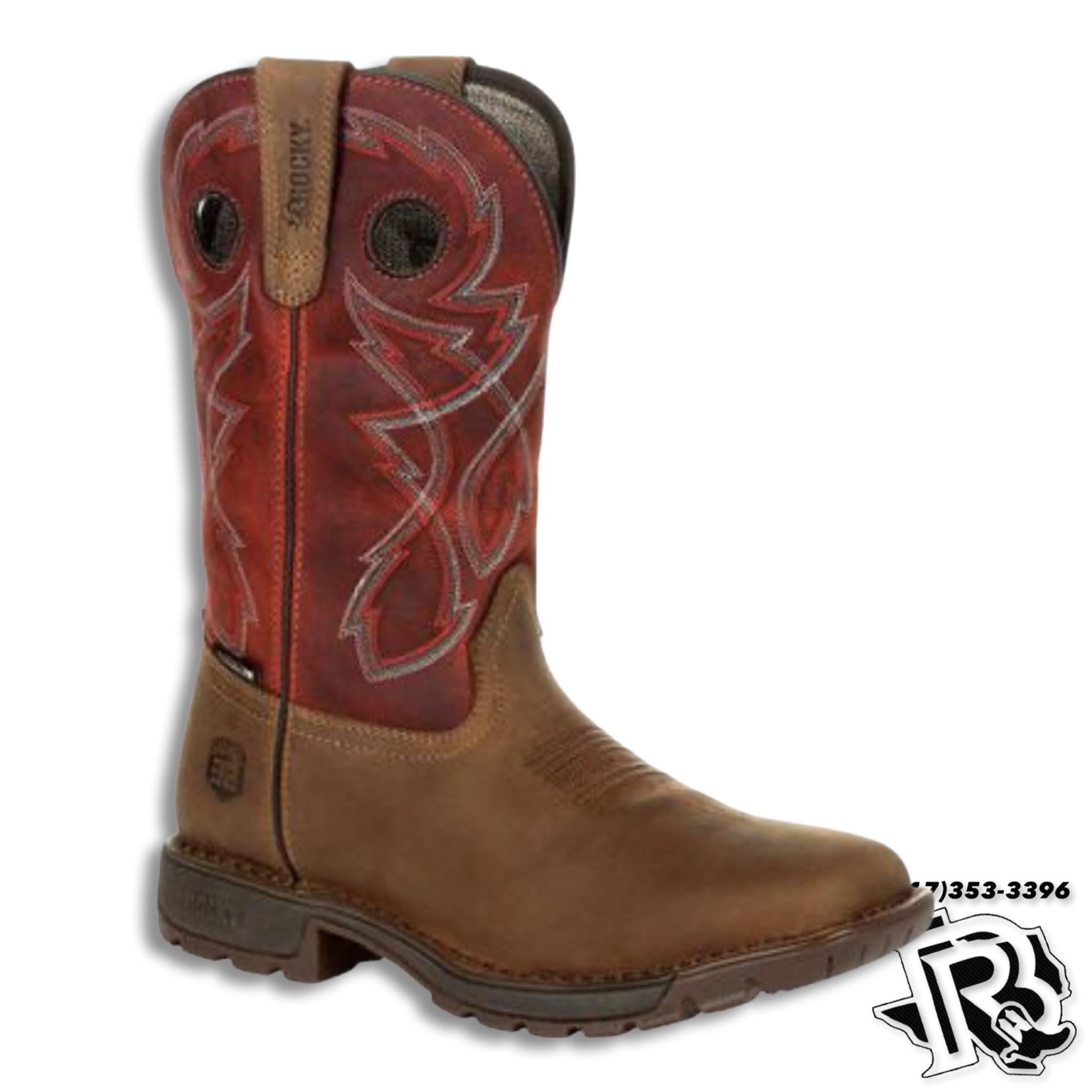 ROCKY NO STEEL | WATERPROOF MEN WESTERN WORK BOOTS (RKW0316)