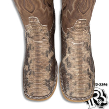 Load image into Gallery viewer, PY-THON CHOCO | MEN SQUARE TOE WESTERN BOOTS