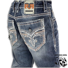 Load image into Gallery viewer, SLIM STRAIGHT | ROCK REVIVAL STONE WASH JEANS HARMON