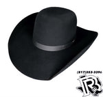 KIDS WOOL COWBOY HATS | BLACK WITH BLACK HAT BAND