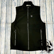 Load image into Gallery viewer, “ Dominic “ | ARIAT MEN WESTERN BLACK VEST SOFTSHELL 10028321