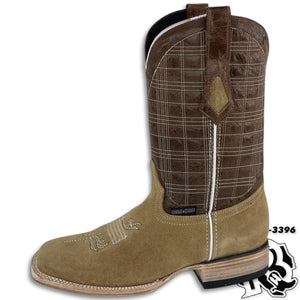 ROUGH OUT SAND | MEN SQUARE TOE WESTERN BOOTS
