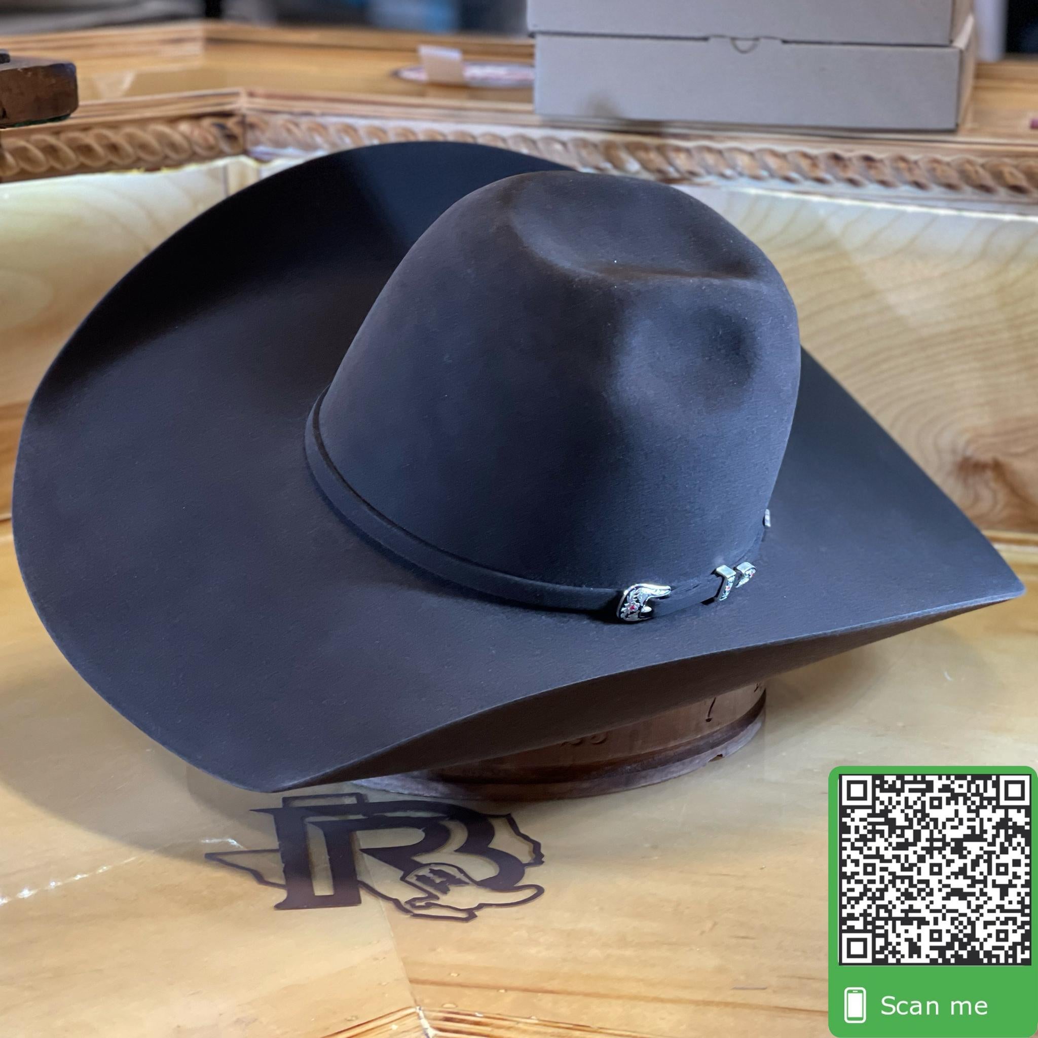 20X CHOCOLATE | AMERICAN HAT FELT HAT 5 INCH BRIM