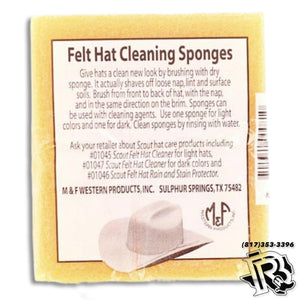 Felt Hat Cleaning Sponges