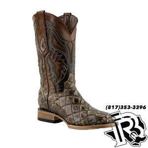 ORIX BIG BASS PRINT | MEN SQUARE TOE BOOTS