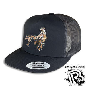 “ CHARROS DE CORAZON “ | COLAS EDITION CAP BLACK/BLACK